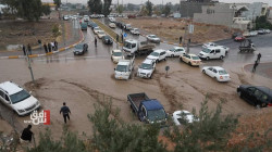 فيضانات اربيل تغلق طريق مصيف صلاح الدين.. صور   