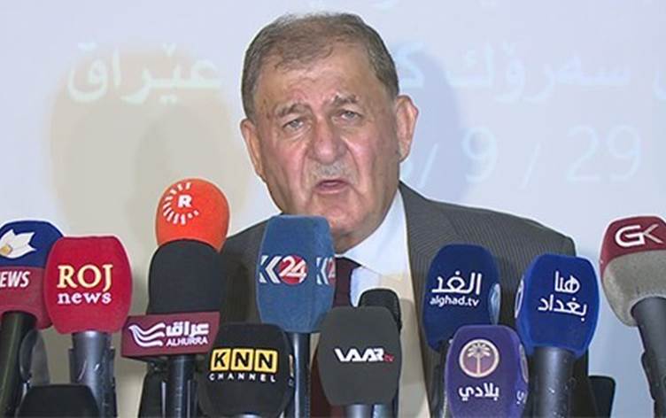 عديل "مام جلال طالباني" يرشح نفسه لمنصب رئيس العراق 