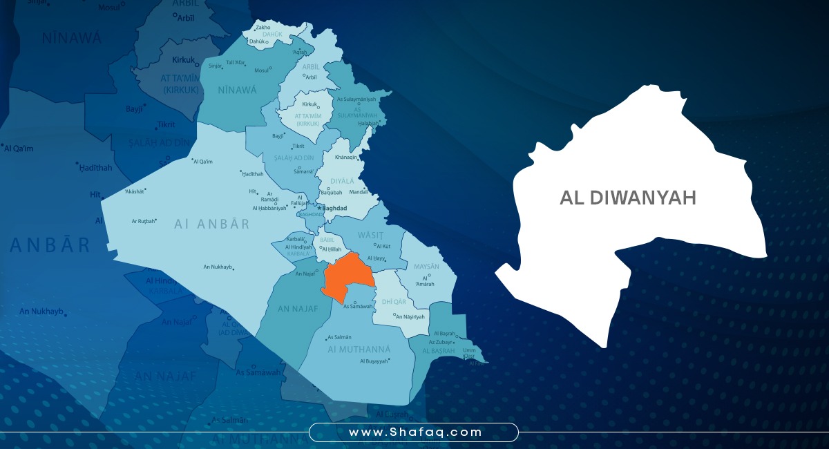 الديوانية.. مقتل شخص اثناء محاولة رمي "رمانة يدوية"