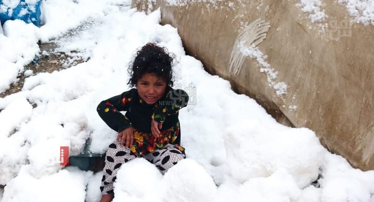 Displaced persons cannot enjoy snow: children dying from cold within their parents&#039; sight