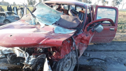 كارثة تصيب عائلة نتيجة حادث مروع على طريق الموصل- بغداد