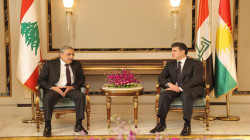 President Barzani receives the Lebanese delegation in Erbil 