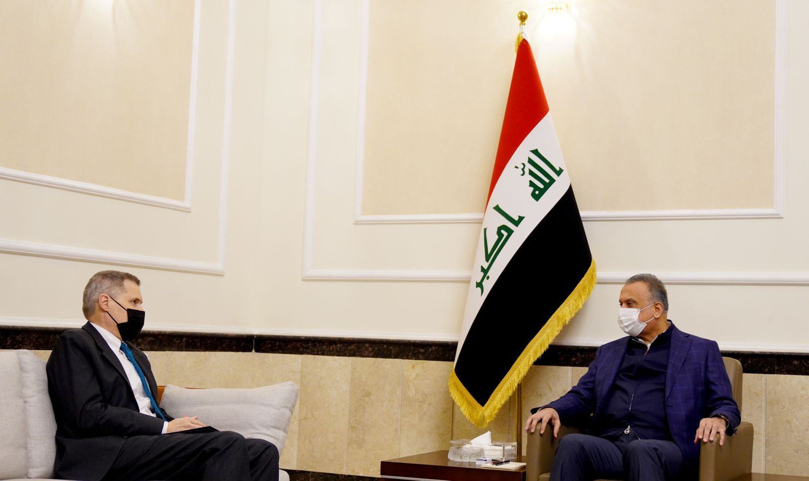 Al-Kadhimi to Tueller: Iraq is committed to the security, economic, and diplomatic cooperation with US