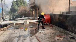 مصرع عاملة أجنبية بحريق التهم داراً سكنية ومحلات تجارية في بغداد