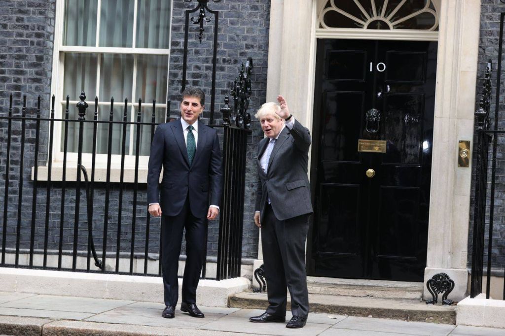 Boris Johnson to Nechirvan Barzani: UK is committed to long-term security of Iraq and Kurdistan 