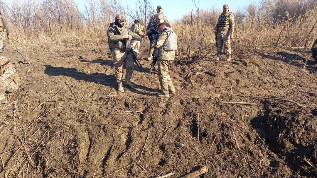 Security forces destroy ISIS hideouts on the outskirts of Tikrit 