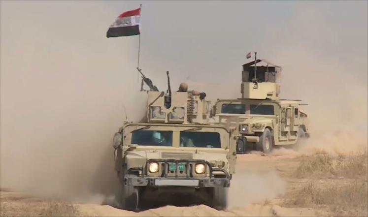 ضحيتان وجرحى من الجيش العراقي بانفجار يستهدف عجلة عسكرية في الانبار