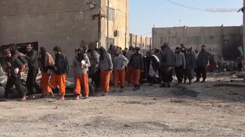 Islamic State Militants Pursued After Syria Prison Break