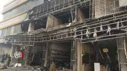 اندلاع حريق في سوق تجاري وسط دهوك 