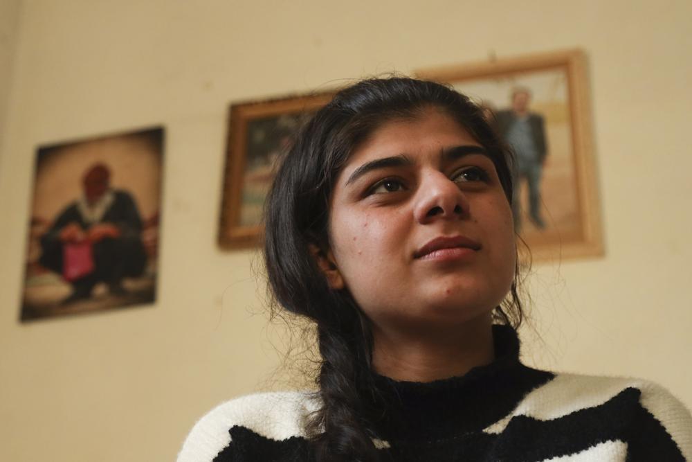 Adrift after enslavement, Yazidi teen says she can’t go home