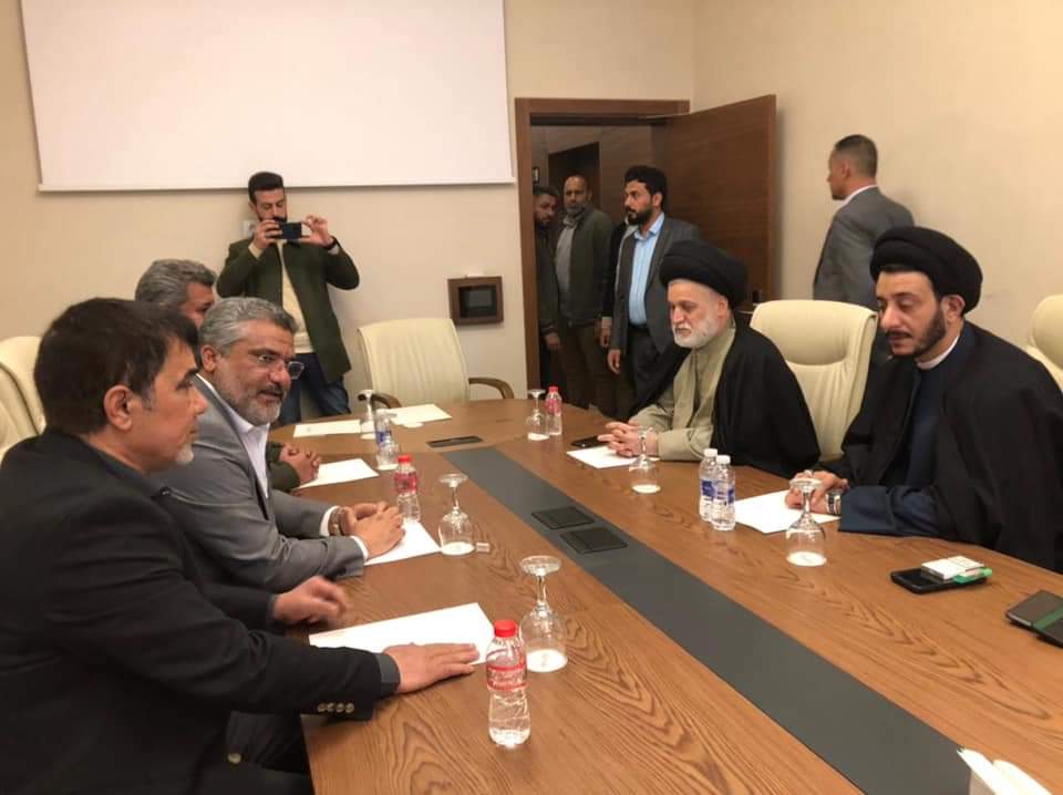 Asa'ib and Sadrist delegations finish their first meeting with a six-points-statement