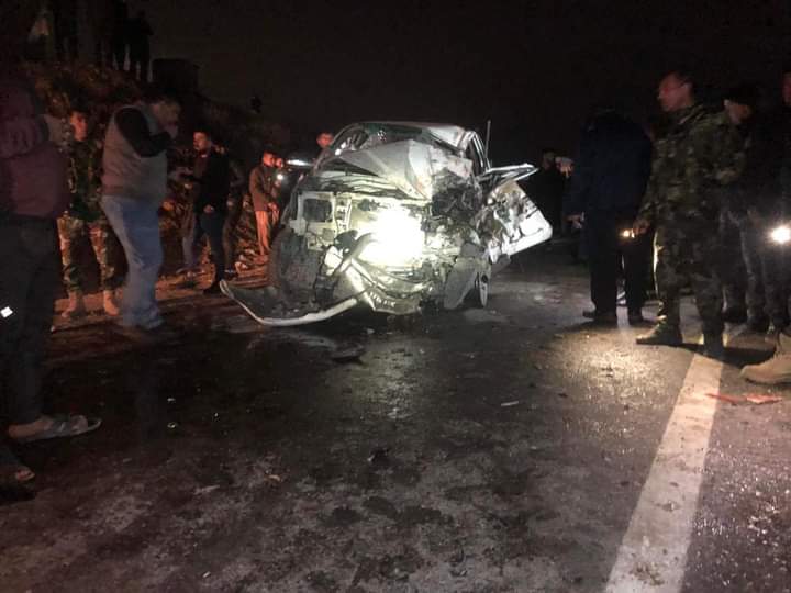 6 جرحى في حادث سير على طريق أربيل - كويسنجق