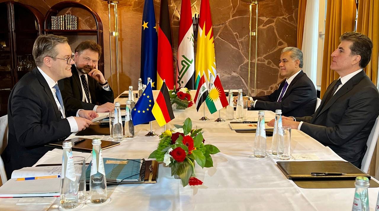 وزير ألماني خلال لقائه رئيس إقليم كوردستان: مستعدون لمواصلة الدعم العسكري