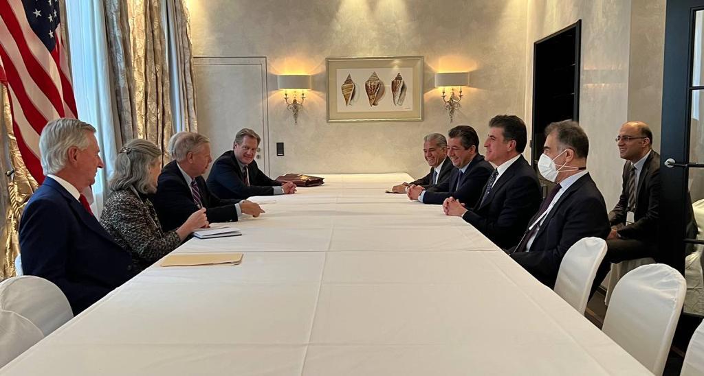 Kurdistan's President and PM meets with the US congressional delegation at MSC