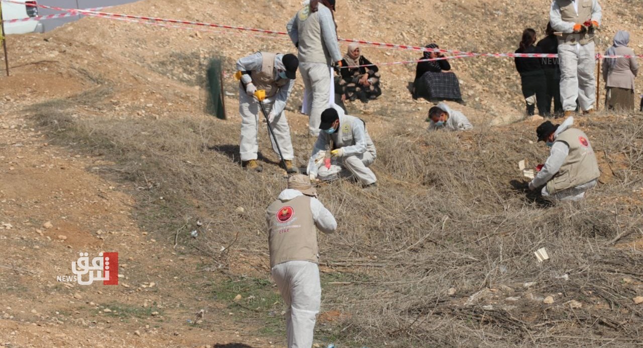 Seven mass graves excavated in Sinjar 