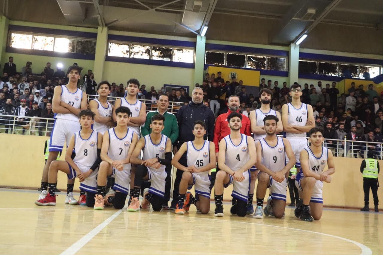  منتخب بغداد يتوج ببطولة الجمهورية لكرة السلة للناشئين 