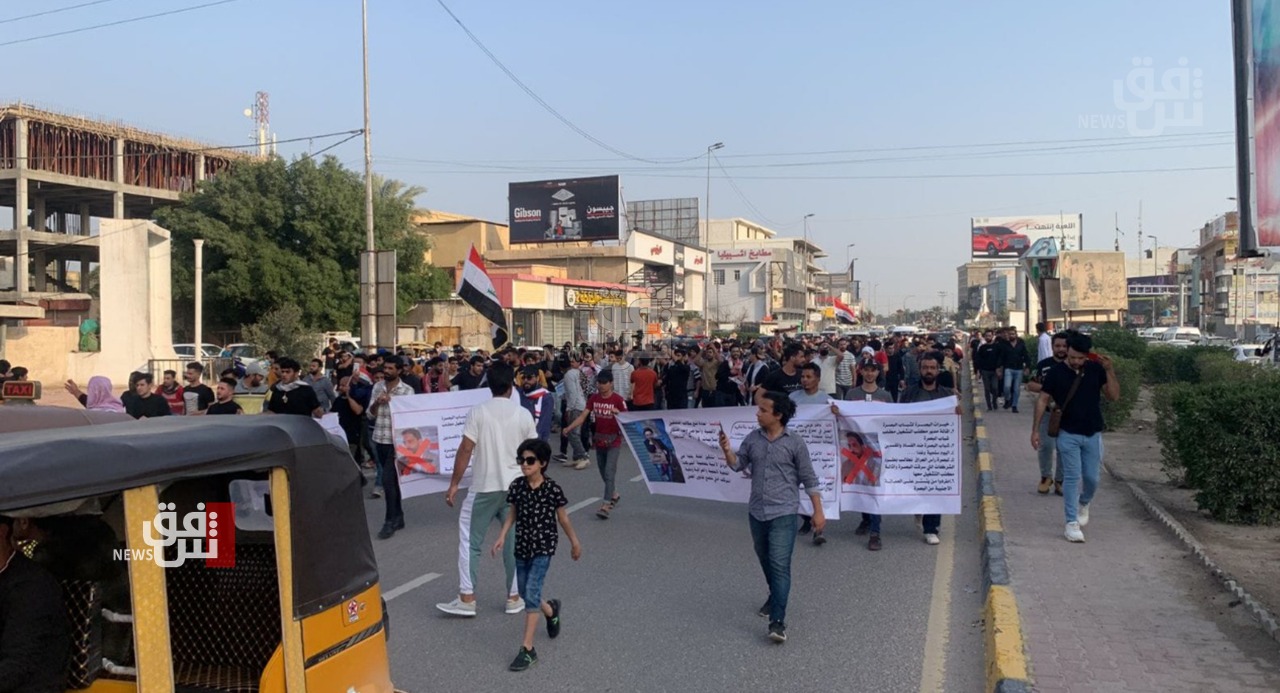 الأمن يفرّق تظاهرتين ويعتقل 7 أشخاص جنوبي العراق