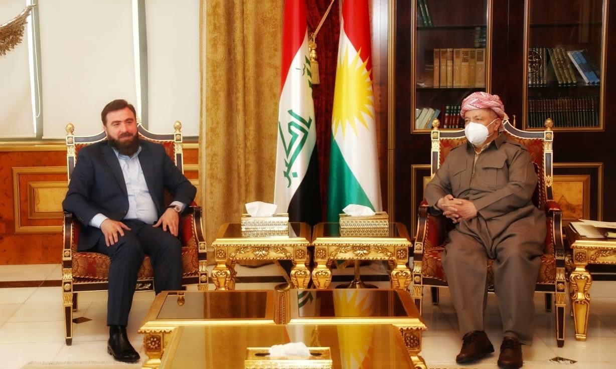 Masoud Barzani and alKildani call for preserving the rights of Iraqs components 