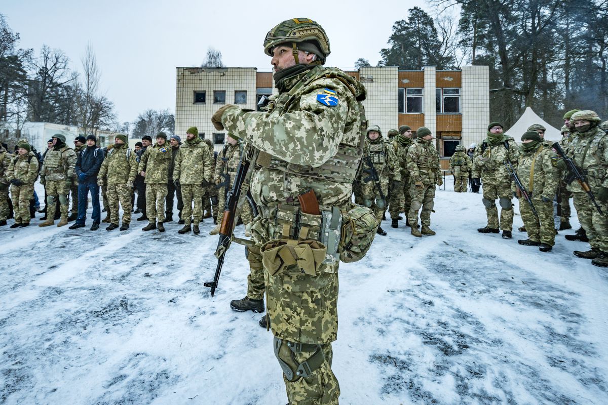 أول دولة تستجيب لنداء الحرب في أوكرانيا