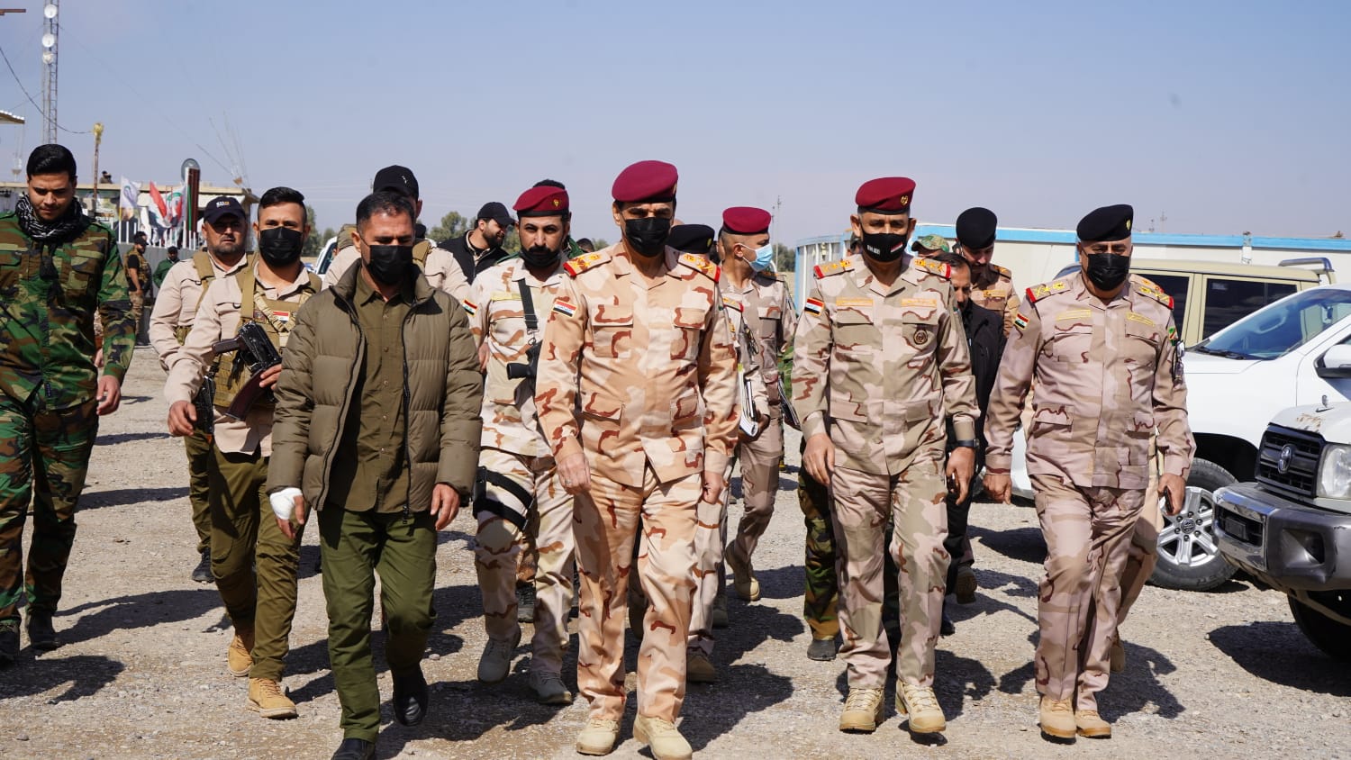 Iraqi Chief of Staff visits Diyala ahead of the Nowruz holidays