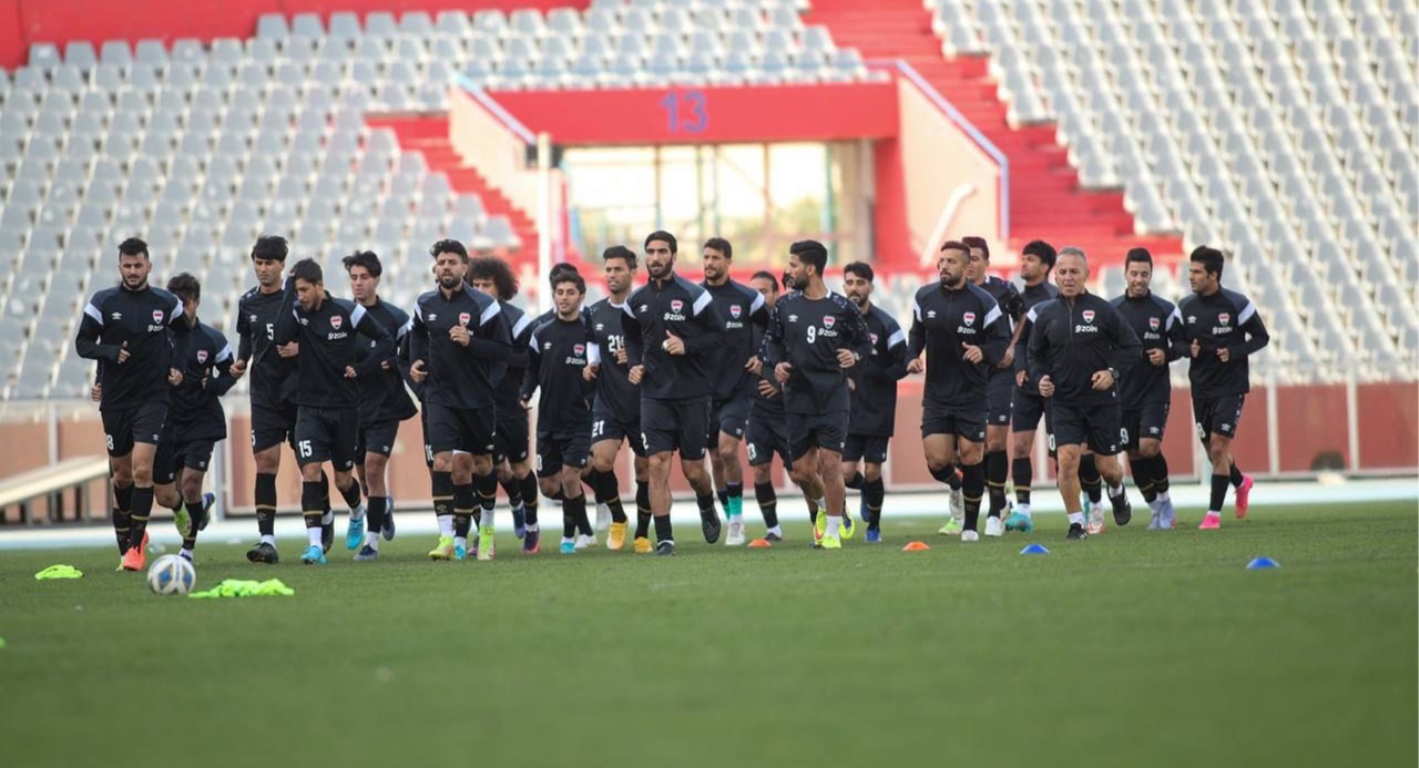 بقائمة ضمت 31 لاعباً.. المنتخب العراقي يختتم تحضيراته لمواجهة زامبيا