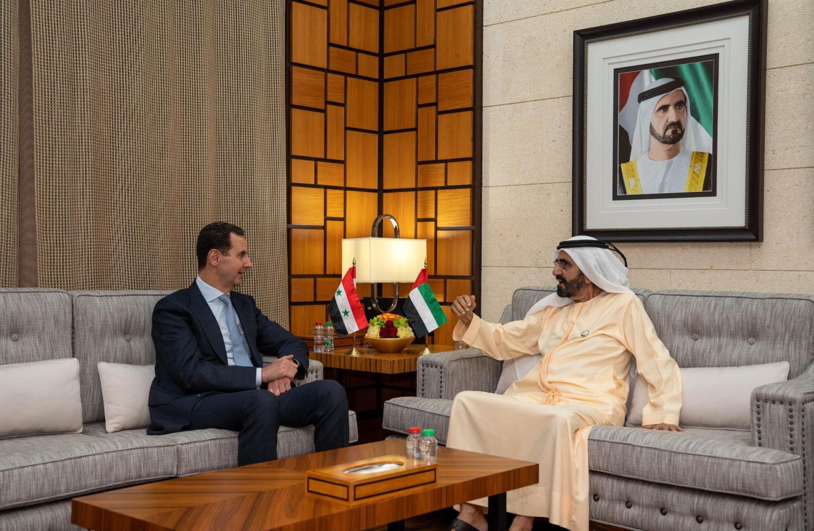 Syria's Assad visits UAE, 1st trip to Arab country since war