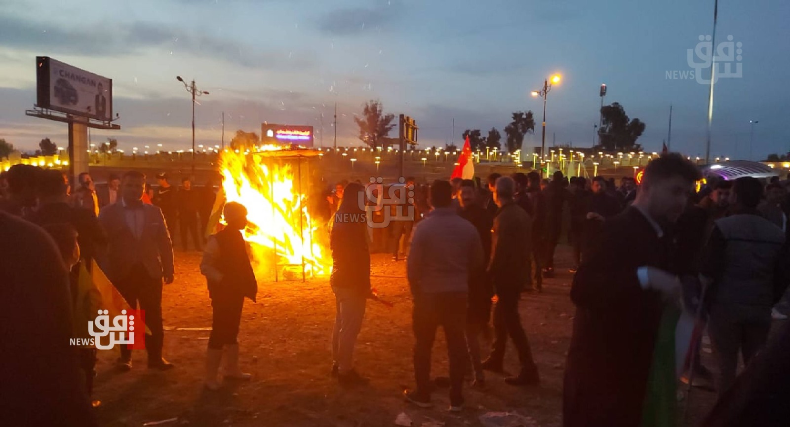 شعلة "نوروز" تضيء في الموصل (صور)