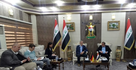 German ambassador to Iraq visits alMuthanna