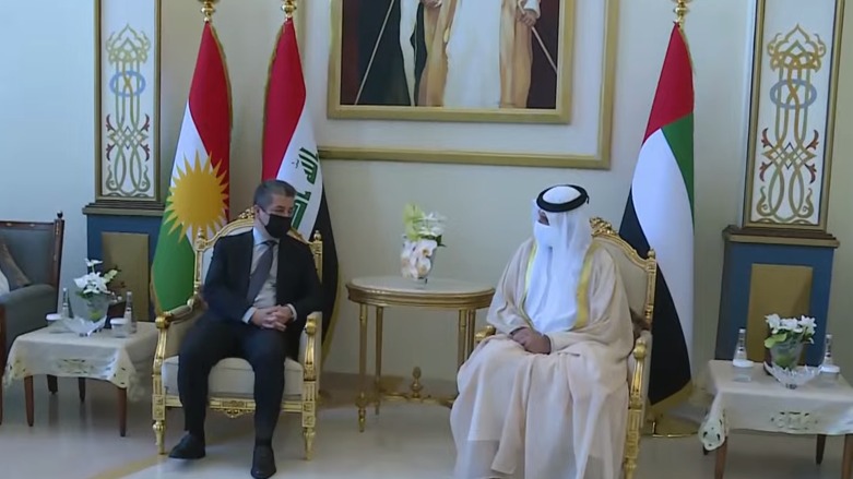 PM Barzani meets the Ruler of Ras Al Khaimah