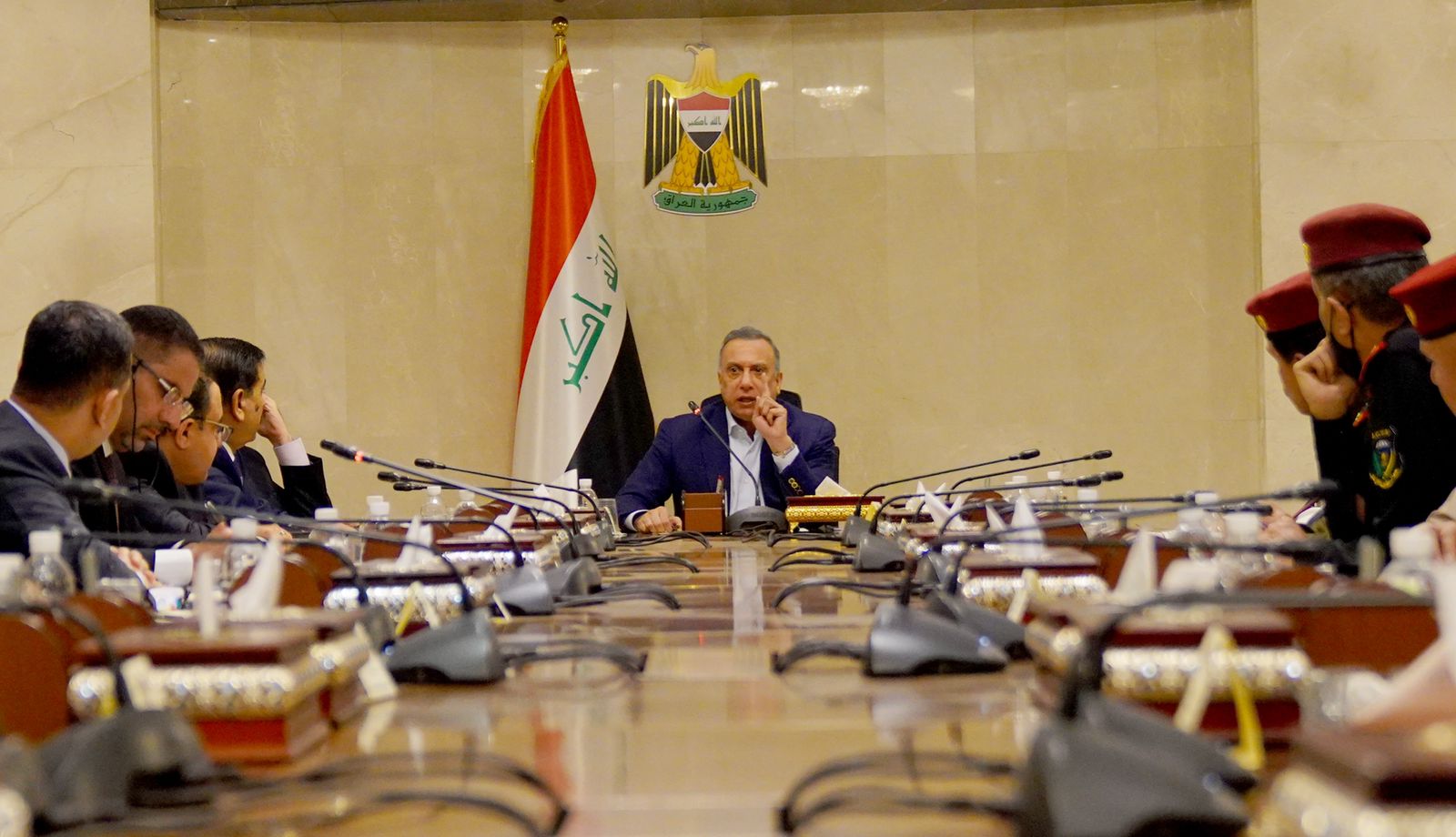 Iraq's PM: we reject "offending" religious symbols or attacking party headquarters