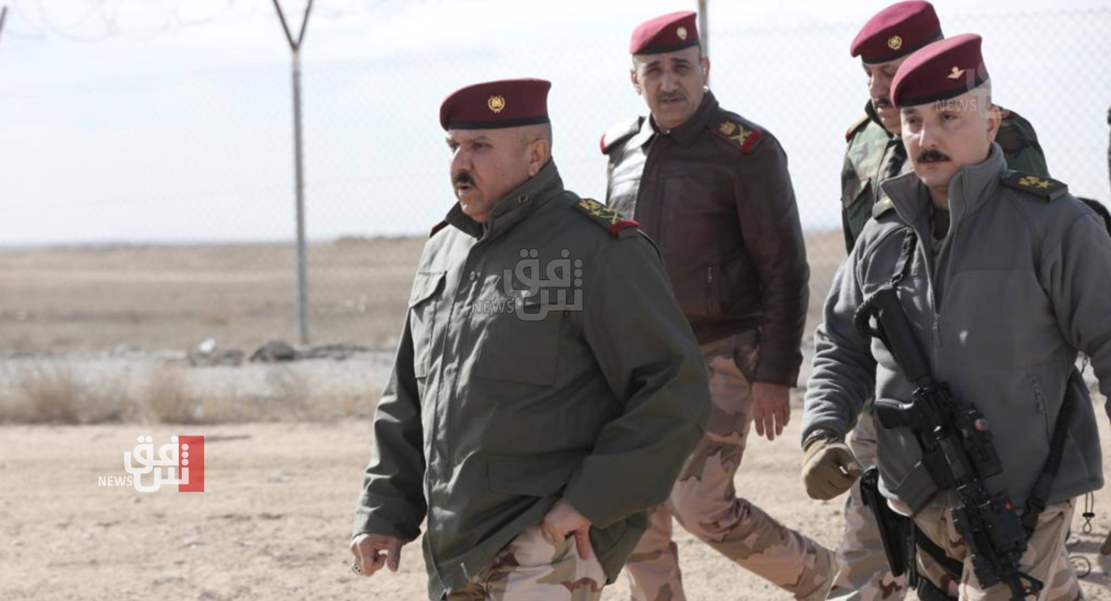 الفريق الشمري: الحدود العراقية مؤمّنة بالخنادق والأسلاك الشائكة والكاميرات الحرارية