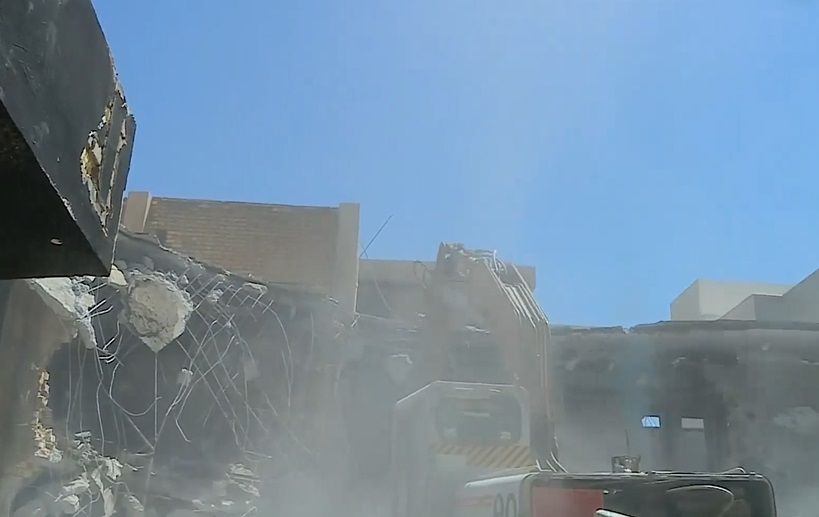 KDP demolishes its headquarters in Baghdad