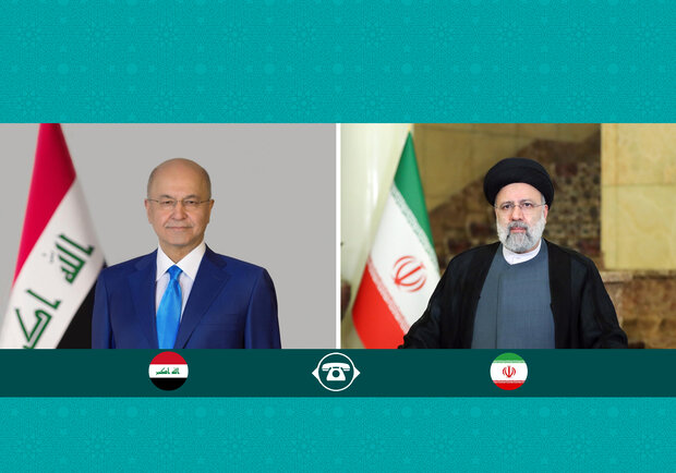Raisi to Salih: Iran supports stability in Iraq