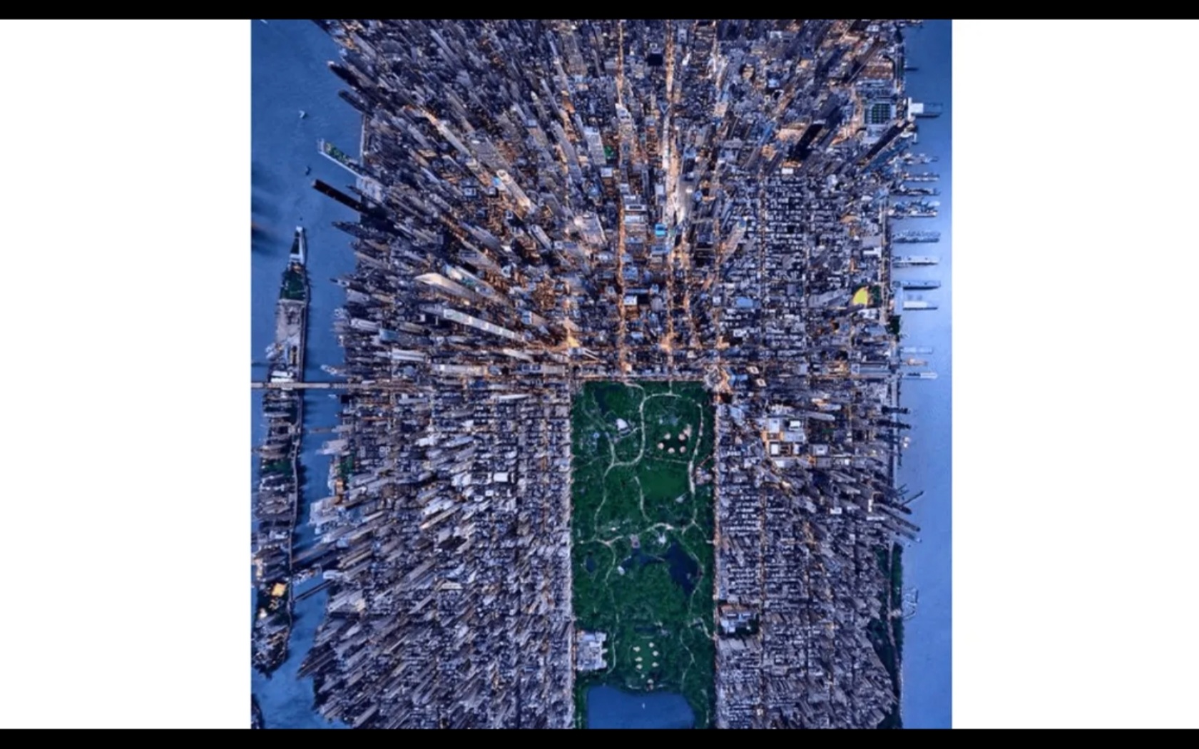 دارسان سیمانی نیویۆرک لە وینەیگ خەفەتبار ژینگە