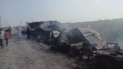 الدفاع المدني ينقذ مرقدا دينيا من نيران حريق ضخم جنوبي العراق