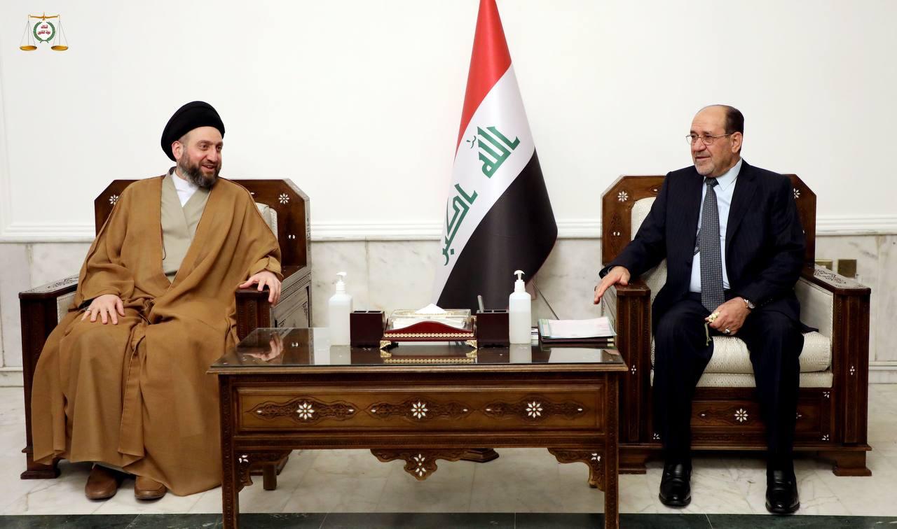 Al-Maliki and Al-Hakim stress the importance of forming a government of "national balance" 1649190823171