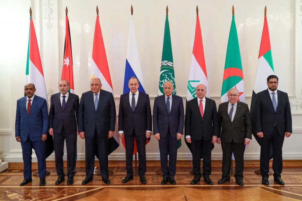 Arab ministerial delegation held in-depth talks with Russian Foreign Minister
