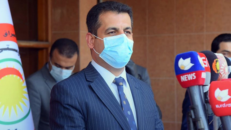 وزير صحة إقليم كوردستان للسكان: لا تخرجوا من منازلكم إلا للضرورة