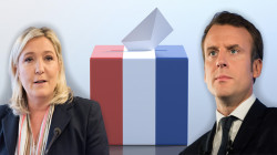 Macron and Le Pen head for French election runoff, projections show