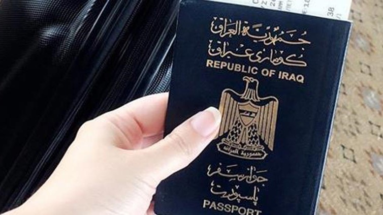 Second to last, Iraq languishes at the bottom of the world's most powerful passports