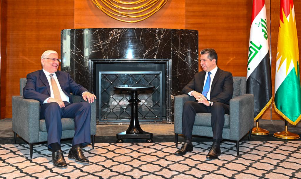 PM Barzani meets Jaafar al-Sadr in London