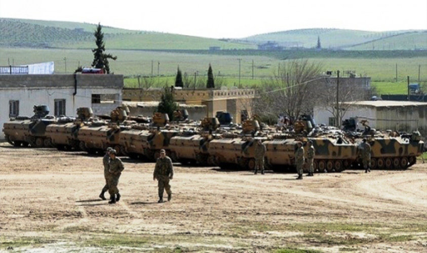 صاروخان يستهدفان قاعدة عسكرية يتواجد فيها الجيش التركي شمالي دهوك