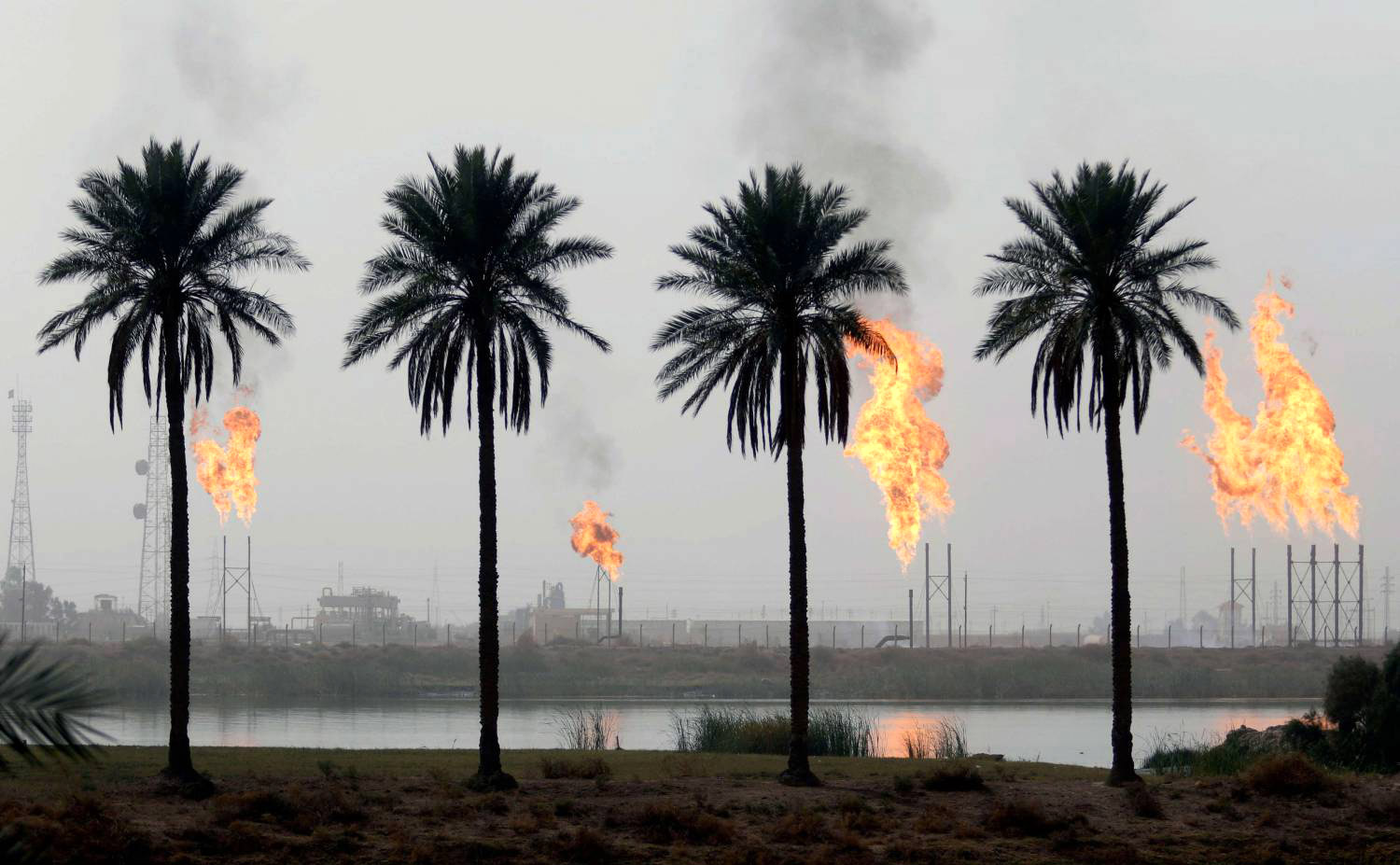 Rystad: 10 states, including Iraq, responsible for 70% of global flaring emissions