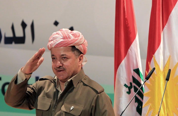 Masoud Barzani commemorates the th anniversary of the Qaladiza attack