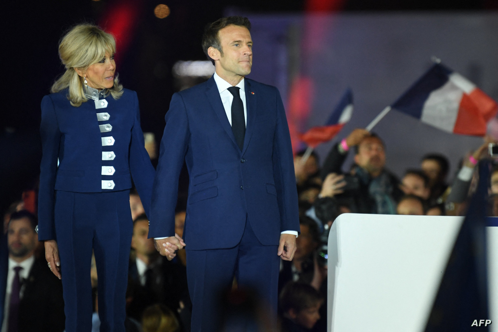 Macron pledges to be a "president for all" after beating Le Pen