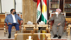Masoud Barzani receives al-Halboosi, al-Khanjar amid heated Sunni standoff