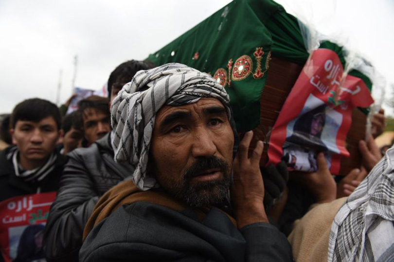 داعش يتبنى هجوماً أدى لمقتل وإصابة 22 شخصاً من شيعة أفغانستان 