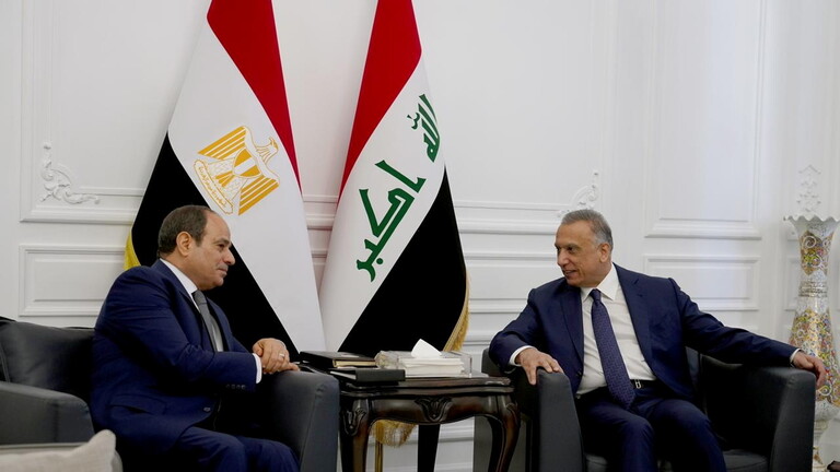 Egypts President congratulates the Iraqi PM on Eid AlFitr