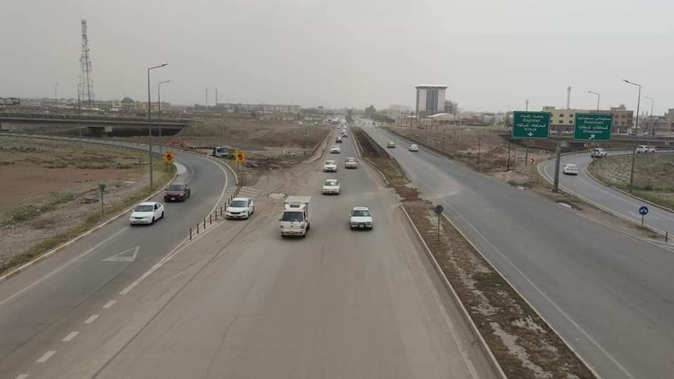 اربيل تعلن إعادة فتح طريق الجسر الرئيس الرابط مع باقي محافظات العراق