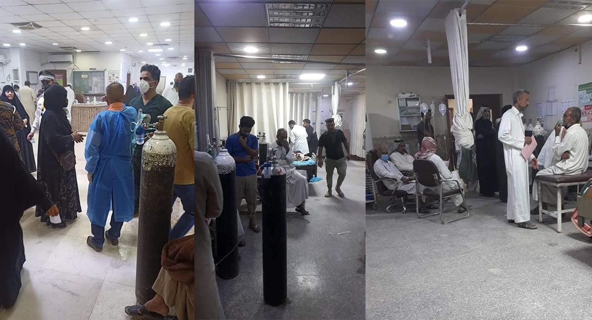 Najaf: +600 Iraqis seek medical care as sandstorm roars